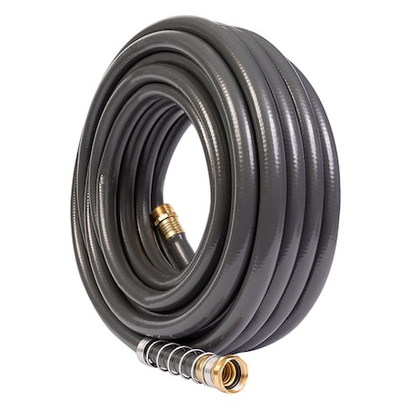 Gilmour 5/8 in ID x 50 ft L Flexogen Heavy Duty Garden Hose, Black 874501-1002
